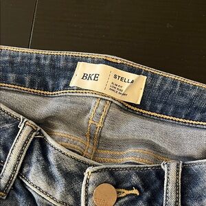 BKE Stella Women's Classic Blue Skinny Jeans